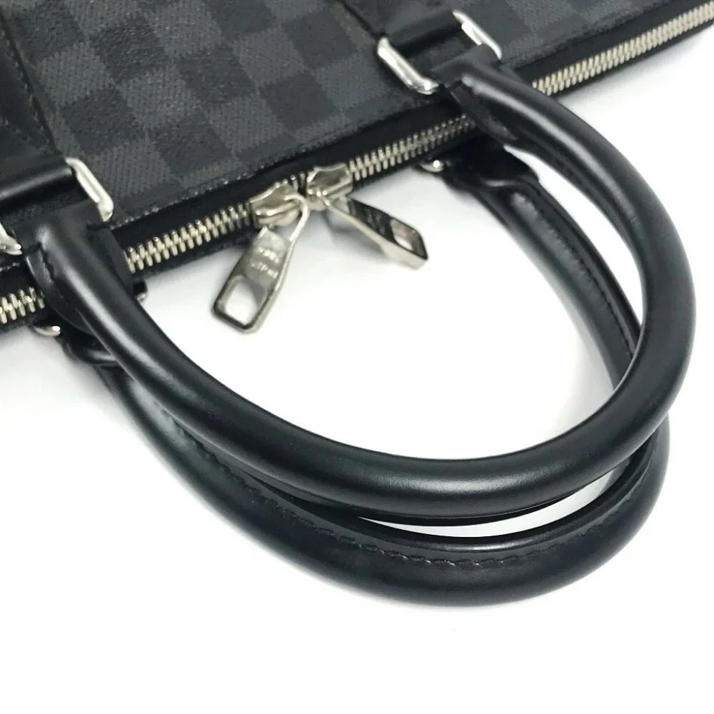 LOUIS VUITTON N48224 Damier Graphite Porto Document Jour PDJ briefcase bag